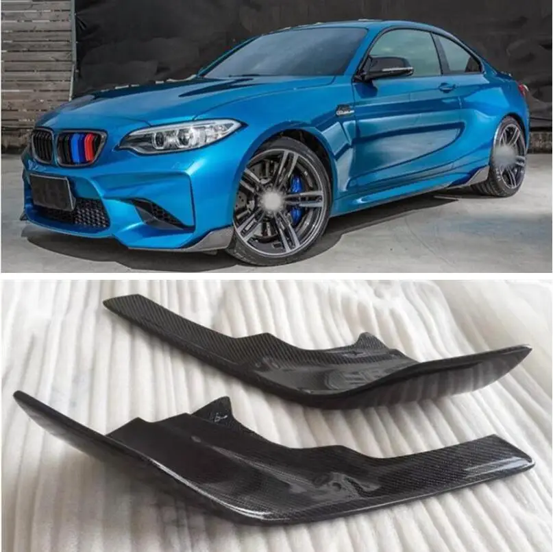 High Quality Carbon Fiber Front Lip Splitters Bumper Aprons Cup Wings Flaps Cover For BMW F87 M2 Coupe 2016 2017 2018 2019
High Quality Carbon Fiber Front Lip Splitters Bumper Aprons Cup Wings Flaps Cover For BMW F87 M2 Coupe 2016 2017 2018 2019