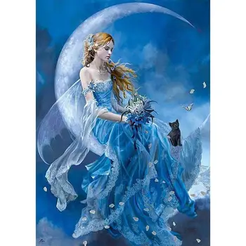 5D DIY Diamond Painting kit Embroidery Cross Stitch Kit Arts Home Wall Decor Craft (Sapphire Blue)
5D DIY Diamond Painting kit Embroidery Cross Stitch Kit Arts Home Wall Decor Craft (Sapphire Blue)