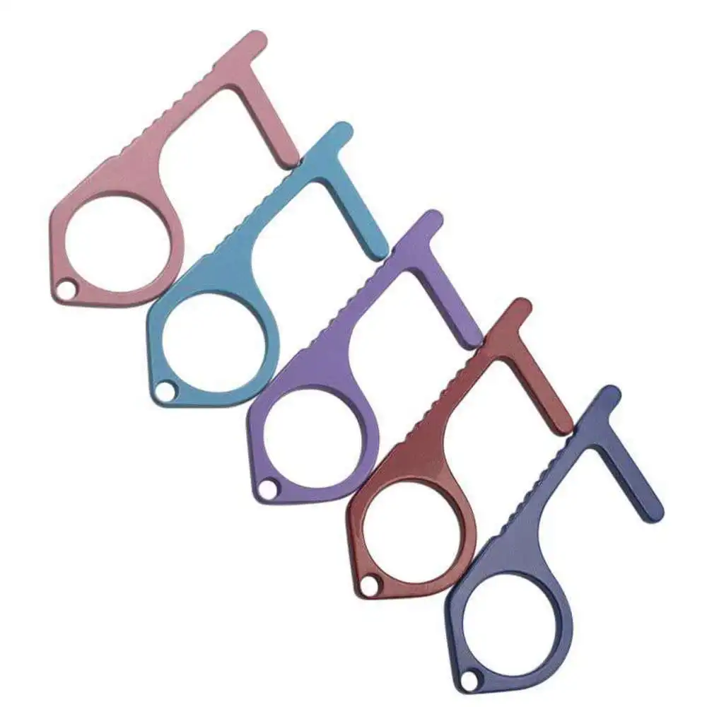 No-Touch Screen Buttons EDC Door Opener Hygiene Hand Antimicrobial Contactless Press Elevator Tool Portable Opener Keychain
No-Touch Screen Buttons EDC Door Opener Hygiene Hand Antimicrobial Contactless Press Elevator Tool Portable Opener Keychain