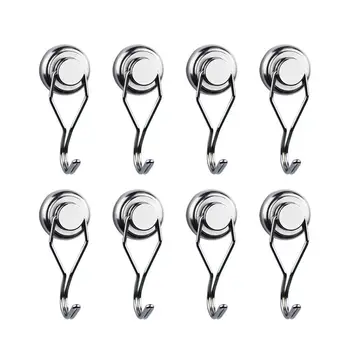 Swivel Swing Powerful Magnetic Hooks,Strong Heavy Duty Neodymium Magnet Hooks - Great For Your Refrigerator And Other Magnetic S
Swivel Swing Powerful Magnetic Hooks,Strong Heavy Duty Neodymium Magnet Hooks - Great For Your Refrigerator And Other Magnetic S