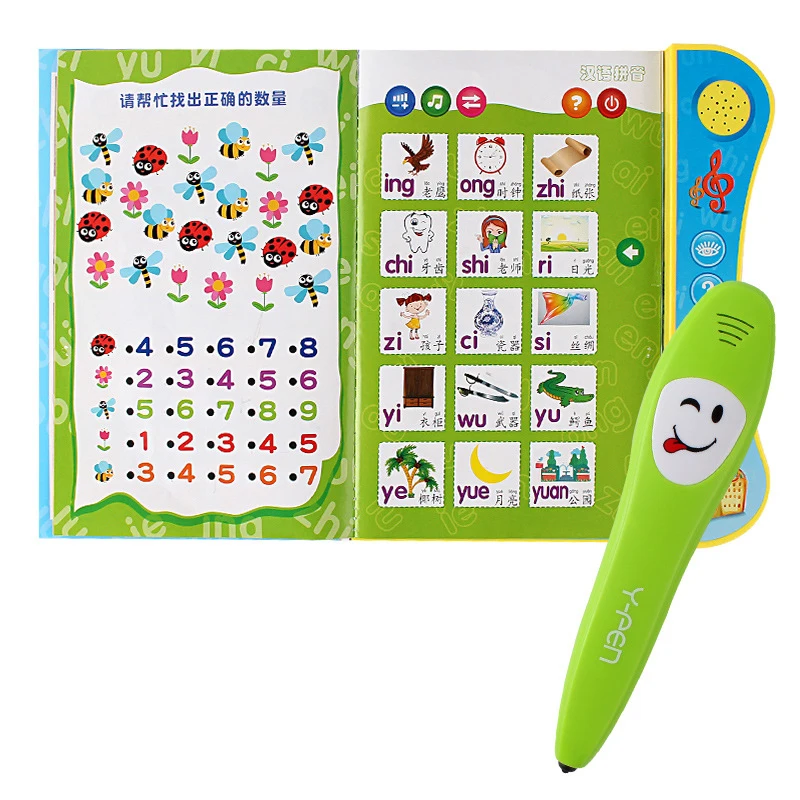 Talking Book Children's intelligent Learning Early Education Audio Wall Chart Point Reading Voice Toy Suitable For 3-6 Years Old
Talking Book Children's intelligent Learning Early Education Audio Wall Chart Point Reading Voice Toy Suitable For 3-6 Years Old