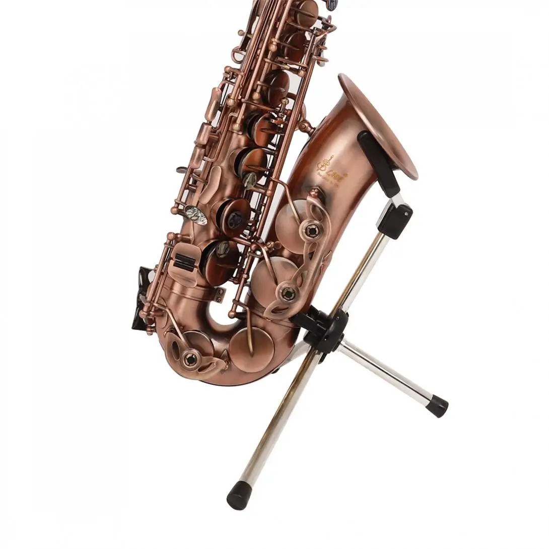 Saxophone Stand Alto Tenor Soprano Saxophone Stand Stainless Portable Sax Tripod HolderSaxophone stand
Saxophone Stand Alto Tenor Soprano Saxophone Stand Stainless Portable Sax Tripod HolderSaxophone stand