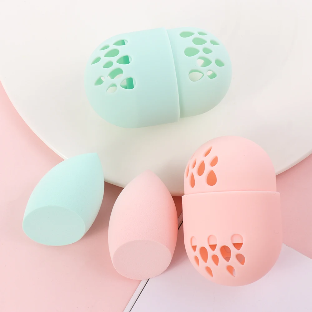 Soft Silicone Powder Puff Drying Holder Egg Stand Beauty Pad Makeup Sponge Display Rack Cosmetic Sponge Case Puff Holder Set
Soft Silicone Powder Puff Drying Holder Egg Stand Beauty Pad Makeup Sponge Display Rack Cosmetic Sponge Case Puff Holder Set