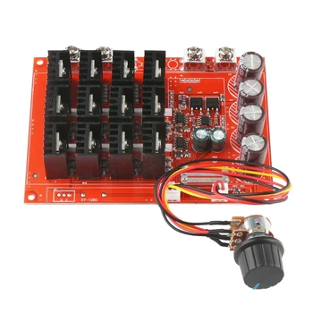 PWM DC Motor Speed Controller 10-50V 60A High Power HHO RC Driver PWM Controller Module 12V 24V 48V 3000W Extension Cord with Sw
PWM DC Motor Speed Controller 10-50V 60A High Power HHO RC Driver PWM Controller Module 12V 24V 48V 3000W Extension Cord with Sw