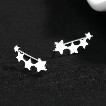 Ancient Cat Ning Korean-style Elegant Fashion Row Five-pointed Star Earrings Cool Students Commuting Star Ear Row Ear Hook Women
Ancient Cat Ning Korean-style Elegant Fashion Row Five-pointed Star Earrings Cool Students Commuting Star Ear Row Ear Hook Women