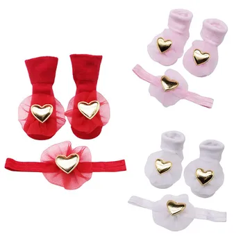 1 Pairs Set Baby Socks + Hair Band Baby Newborn Girl Cotton Spring Baby Socks Floor Children Socks Princess
1 Pairs Set Baby Socks + Hair Band Baby Newborn Girl Cotton Spring Baby Socks Floor Children Socks Princess