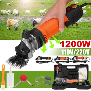 1200W 24000r/min 6 Gears Speed Electric Sheep Goat Shearing Machine Clipper Farm Shears Cutter Wool scissor Cut Machine With Box
1200W 24000r/min 6 Gears Speed Electric Sheep Goat Shearing Machine Clipper Farm Shears Cutter Wool scissor Cut Machine With Box