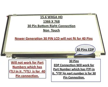 15.6" HD Laptop Replacement LED LCD Screen Compatible with Dell Dcr74 (0DCR74 LP156WHB(TP)(A1)
15.6" HD Laptop Replacement LED LCD Screen Compatible with Dell Dcr74 (0DCR74 LP156WHB(TP)(A1)