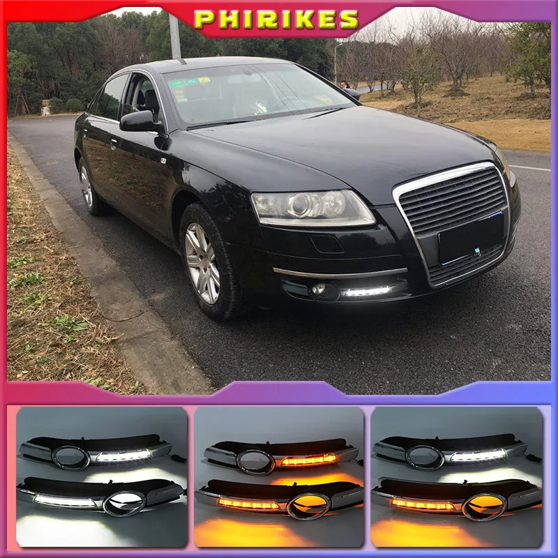 For Audi A6L A6 C6 2005-2008 For Quattro RS Cabriolet Allroad Front LED Daytime Running Light DRL Light Fog Lamp Cover
For Audi A6L A6 C6 2005-2008 For Quattro RS Cabriolet Allroad Front LED Daytime Running Light DRL Light Fog Lamp Cover