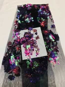 2020 African Sequin Tulle Lace Fabric High Quality French Net Lace Fabric Organza Embroidery Nigerian Lace Fabric Wedding DF038
2020 African Sequin Tulle Lace Fabric High Quality French Net Lace Fabric Organza Embroidery Nigerian Lace Fabric Wedding DF038