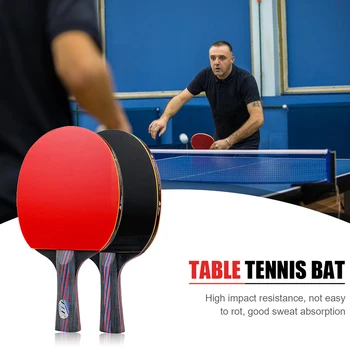 

Training Table Tennis Racket Set Paddle Bat with Bag BOLI A11 Powerful Ping Pong for Easy Safety Exercise Accessories