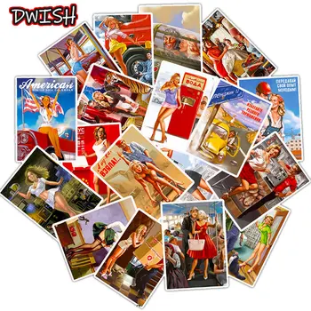 25Pcs Mixed World War Sexy Girl USSR 90s CCCP Poster Stickers Waterproof PVC Motorcycle Luggage Hydor Flask Graffiti Sticker Toy
25Pcs Mixed World War Sexy Girl USSR 90s CCCP Poster Stickers Waterproof PVC Motorcycle Luggage Hydor Flask Graffiti Sticker Toy