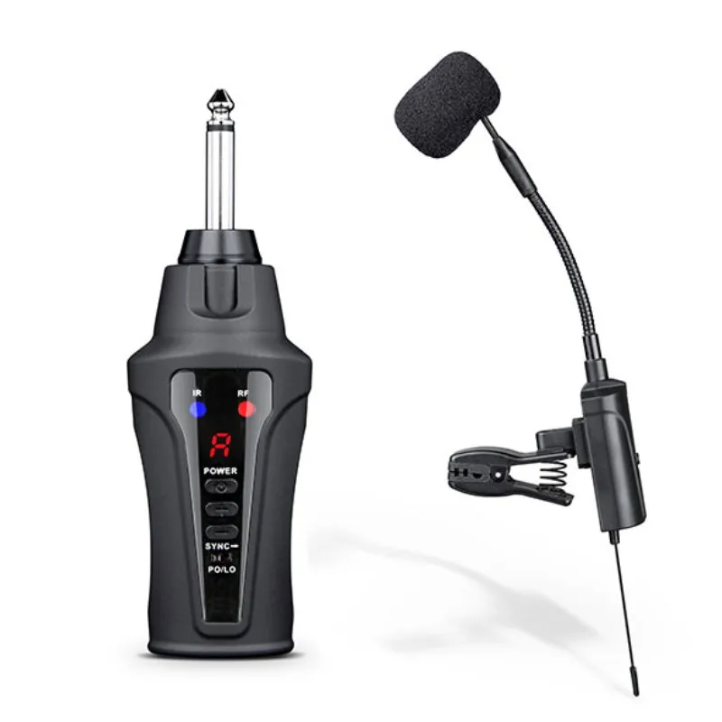 ACEMIC ST-5 outdoor portable UHF wireless saxophone microphone wireless instrument stage performance mic,long distance reception
ACEMIC ST-5 outdoor portable UHF wireless saxophone microphone wireless instrument stage performance mic,long distance reception