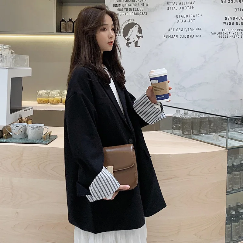 Coat Female Spring 2019-Women's Korean-style Loose And Plus-sized Small Suit Casual Suit Jacket Women's
Coat Female Spring 2019-Women's Korean-style Loose And Plus-sized Small Suit Casual Suit Jacket Women's