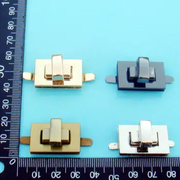 10 sets/lot square Shape High Quality Twist Turn Lock Clasp Closure Women Handbag Parts retangle Hardware Accessories DIY L0586
10 sets/lot square Shape High Quality Twist Turn Lock Clasp Closure Women Handbag Parts retangle Hardware Accessories DIY L0586