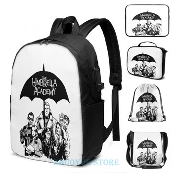 Funny Graphic print The whole umbrella academy - sketch USB Charge Backpack men School bags Women bag Travel laptop bag
Funny Graphic print The whole umbrella academy - sketch USB Charge Backpack men School bags Women bag Travel laptop bag