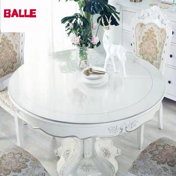 BALLE 1.5mm Round PVC Transparent Table Cover Tablecloth Protector Desk Pad Soft Glass Dining Heavy Duty Plastic Mat 1.5mm
BALLE 1.5mm Round PVC Transparent Table Cover Tablecloth Protector Desk Pad Soft Glass Dining Heavy Duty Plastic Mat 1.5mm