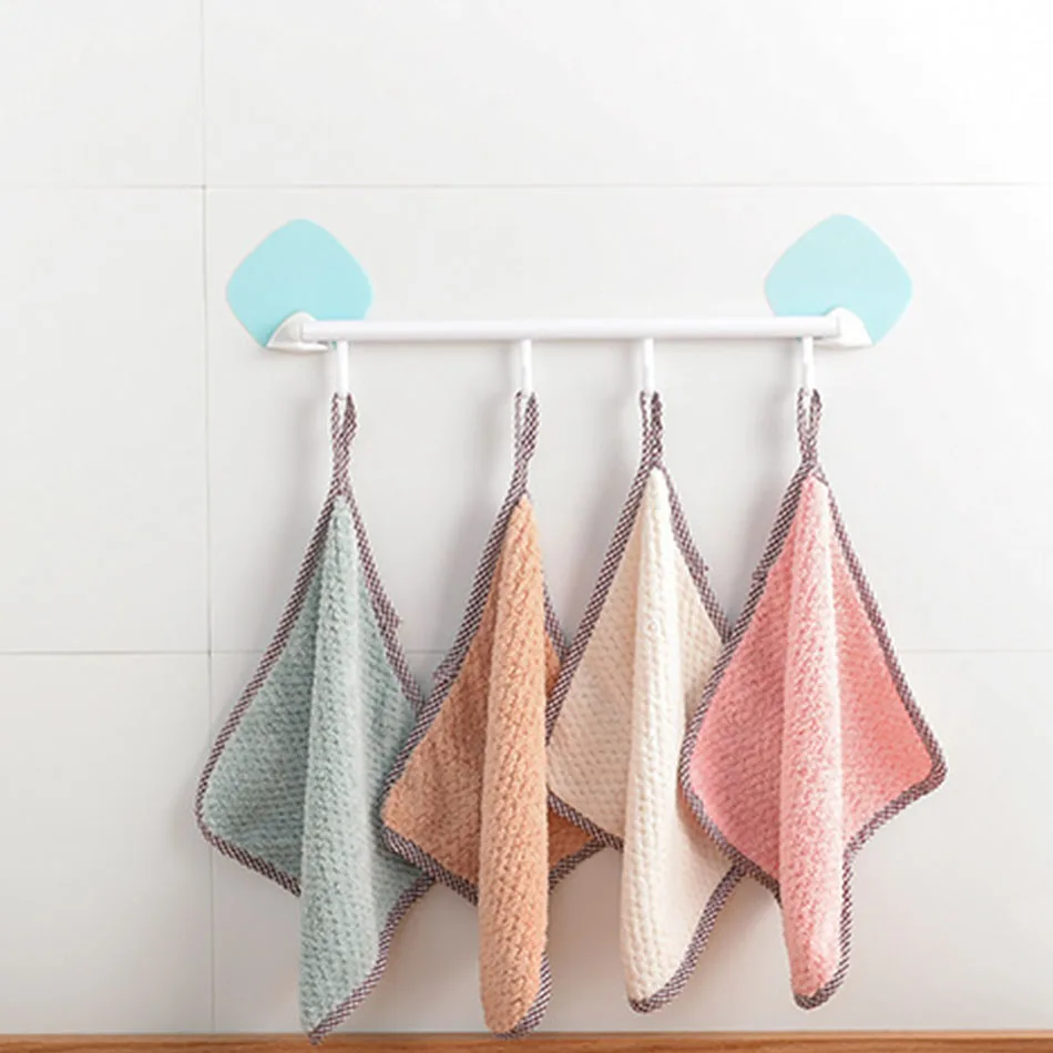 Microfiber Kitchen Dishrag Quick Drying Dishcloths Reusable Hand Towel Washing Cleaning Rags For Dish Washing 25 x 25 CM
Microfiber Kitchen Dishrag Quick Drying Dishcloths Reusable Hand Towel Washing Cleaning Rags For Dish Washing 25 x 25 CM
