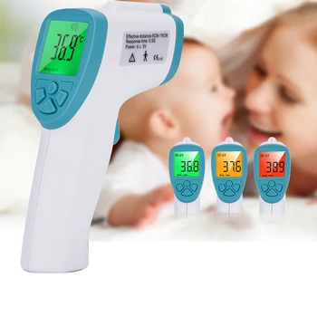 Non-contact body thermometer Forehead Digital Infrared Thermometer Portable Non-contact Termometro Baby/Adult Temperature Random
Non-contact body thermometer Forehead Digital Infrared Thermometer Portable Non-contact Termometro Baby/Adult Temperature Random