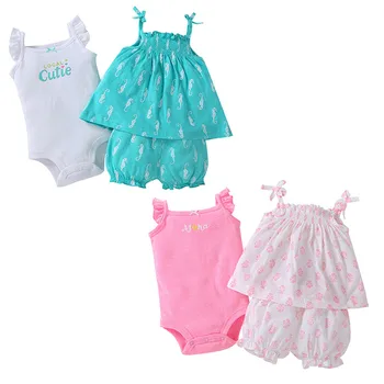 3pcs Newborn Baby Girl Romper Suit + Slings Children's Jumpsuit Clothing Summer Infand Toddle Girl Cotton Shorts Suit
3pcs Newborn Baby Girl Romper Suit + Slings Children's Jumpsuit Clothing Summer Infand Toddle Girl Cotton Shorts Suit