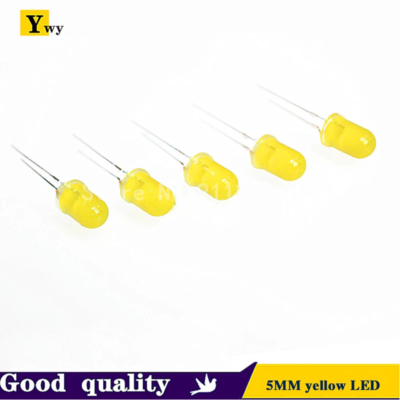 100/PCS 5MM yellow light yellow bright light emitting tube LED light emitting diode yellow light emitting tube yellow LED
100/PCS 5MM yellow light yellow bright light emitting tube LED light emitting diode yellow light emitting tube yellow LED