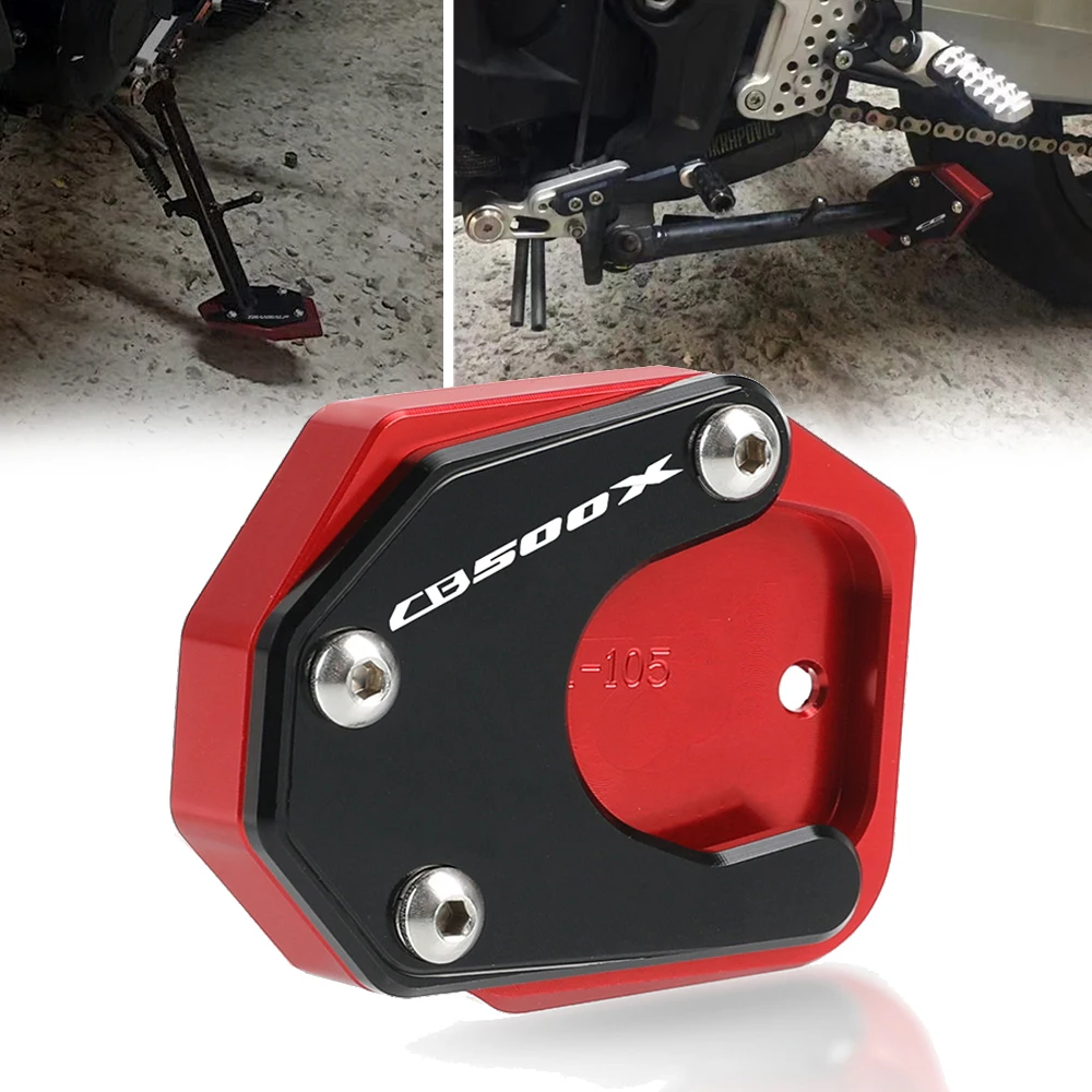 FOR HONDA CB500X 2013 2014 2015 2016 2017 2018 2019 2020 2021 Motorcycle CNC Kickstand Foot Side Stand Extension Support Plate
FOR HONDA CB500X 2013 2014 2015 2016 2017 2018 2019 2020 2021 Motorcycle CNC Kickstand Foot Side Stand Extension Support Plate