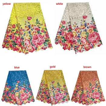 High Quality Gold Yellow Nigerian Cord Lace Fabric Dentelle Guipure African Wedding Dress 5 Yards Craft Sewing KRL-12855 
High Quality Gold Yellow Nigerian Cord Lace Fabric Dentelle Guipure African Wedding Dress 5 Yards Craft Sewing KRL-12855