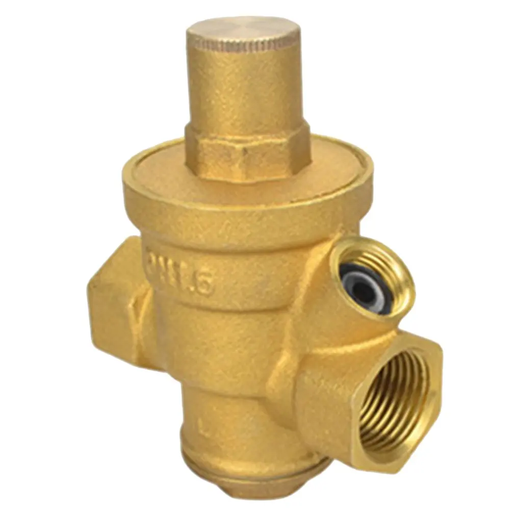 4/6 points Brass Water Pressure Reducing Maintaining Valves Regulator Mayitr Adjustable Relief Valves With Gauge Meter 85*63mm
4/6 points Brass Water Pressure Reducing Maintaining Valves Regulator Mayitr Adjustable Relief Valves With Gauge Meter 85*63mm