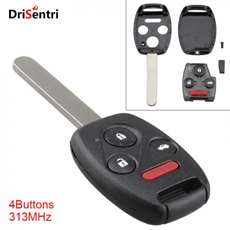 314MHz 4 Buttons Keyless Uncut Flip Remote Key Fob KR55WK49308 for Honda Pilot 2009-2015 / Honda Accord 2008-2014 no Battery
314MHz 4 Buttons Keyless Uncut Flip Remote Key Fob KR55WK49308 for Honda Pilot 2009-2015 / Honda Accord 2008-2014 no Battery