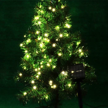 12m 100leds Waterproof Solar Led Fairy Lights String Lighting Garland Christmas Tree Indoor Outdoor Navidad Party Decoration
12m 100leds Waterproof Solar Led Fairy Lights String Lighting Garland Christmas Tree Indoor Outdoor Navidad Party Decoration