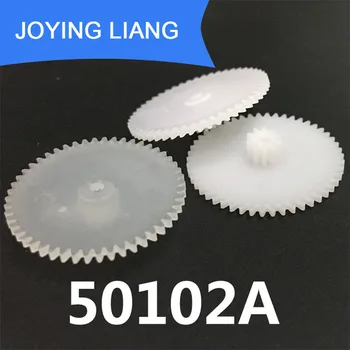 50102A 50102B Modulus 0.5 Gears OD26mm 50 Teeth 10 Teeth 2mm Hole Plastic Double-Layer Gear Toy Accessories 10pcs/lot
50102A 50102B Modulus 0.5 Gears OD26mm 50 Teeth 10 Teeth 2mm Hole Plastic Double-Layer Gear Toy Accessories 10pcs/lot