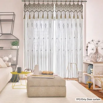 Macrame Curtain Wall Hanging Home Decor Party Macrame Curtain Weddings Background Handmade Woven
Macrame Curtain Wall Hanging Home Decor Party Macrame Curtain Weddings Background Handmade Woven