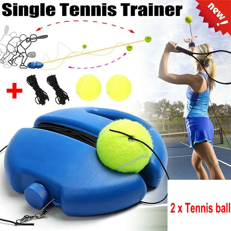 Tennis Training Tool Self-Study Device Sport Rebound Ball With Trainer Baseboard Multifunction Ball Exercise Tennis Training Set
Tennis Training Tool Self-Study Device Sport Rebound Ball With Trainer Baseboard Multifunction Ball Exercise Tennis Training Set
