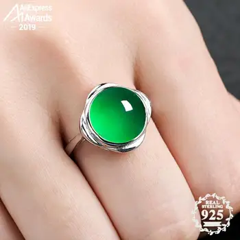 10*10mm 6.18 Sale S925 Sterling Silver Australia Emerald Rings Jade moldevite Chinatown oriental Retro Chalcedony Jade
10*10mm 6.18 Sale S925 Sterling Silver Australia Emerald Rings Jade moldevite Chinatown oriental Retro Chalcedony Jade