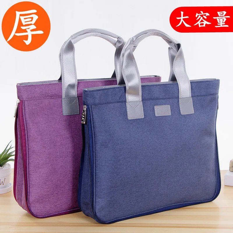 Double Layer Zipper Hand File Bag Hand File Holder A4 Zipper Bag File Bag Briefcase Fashion Business
Double Layer Zipper Hand File Bag Hand File Holder A4 Zipper Bag File Bag Briefcase Fashion Business