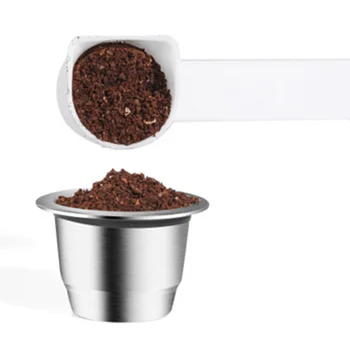 For Nespresso Inissia Concept Essenza Refillable Coffee Capsule Stainless Steel Reusable Capsules Pods
For Nespresso Inissia Concept Essenza Refillable Coffee Capsule Stainless Steel Reusable Capsules Pods