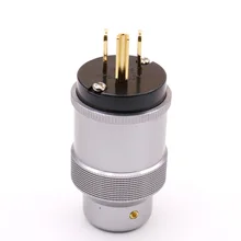 Hifi US Standard Power Plug Connector Jack Audio Power Socket American Male 
Hifi US Standard Power Plug Connector Jack Audio Power Socket American Male
