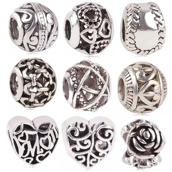 Couqcy New Antique Silver Color Softball Rose Love Hollow Mom Bead Charm For European Pandora Charm Bracelets For Gift
Couqcy New Antique Silver Color Softball Rose Love Hollow Mom Bead Charm For European Pandora Charm Bracelets For Gift