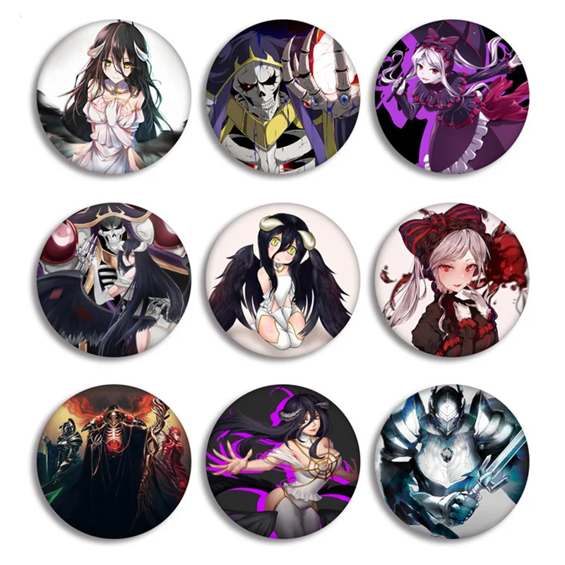Anime Overlord Cosplay Badge Cartoon Figure Over Lord Brooch Pins Jewelry Collection Graduation Gift Backpacks Button Clothes
Anime Overlord Cosplay Badge Cartoon Figure Over Lord Brooch Pins Jewelry Collection Graduation Gift Backpacks Button Clothes