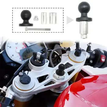 Camera Support Easy Install Hollowed Out Ball Head Mount Phone Holder Practical DIY Fork Stem Base Motorcycle Rubber Bicycle
Camera Support Easy Install Hollowed Out Ball Head Mount Phone Holder Practical DIY Fork Stem Base Motorcycle Rubber Bicycle