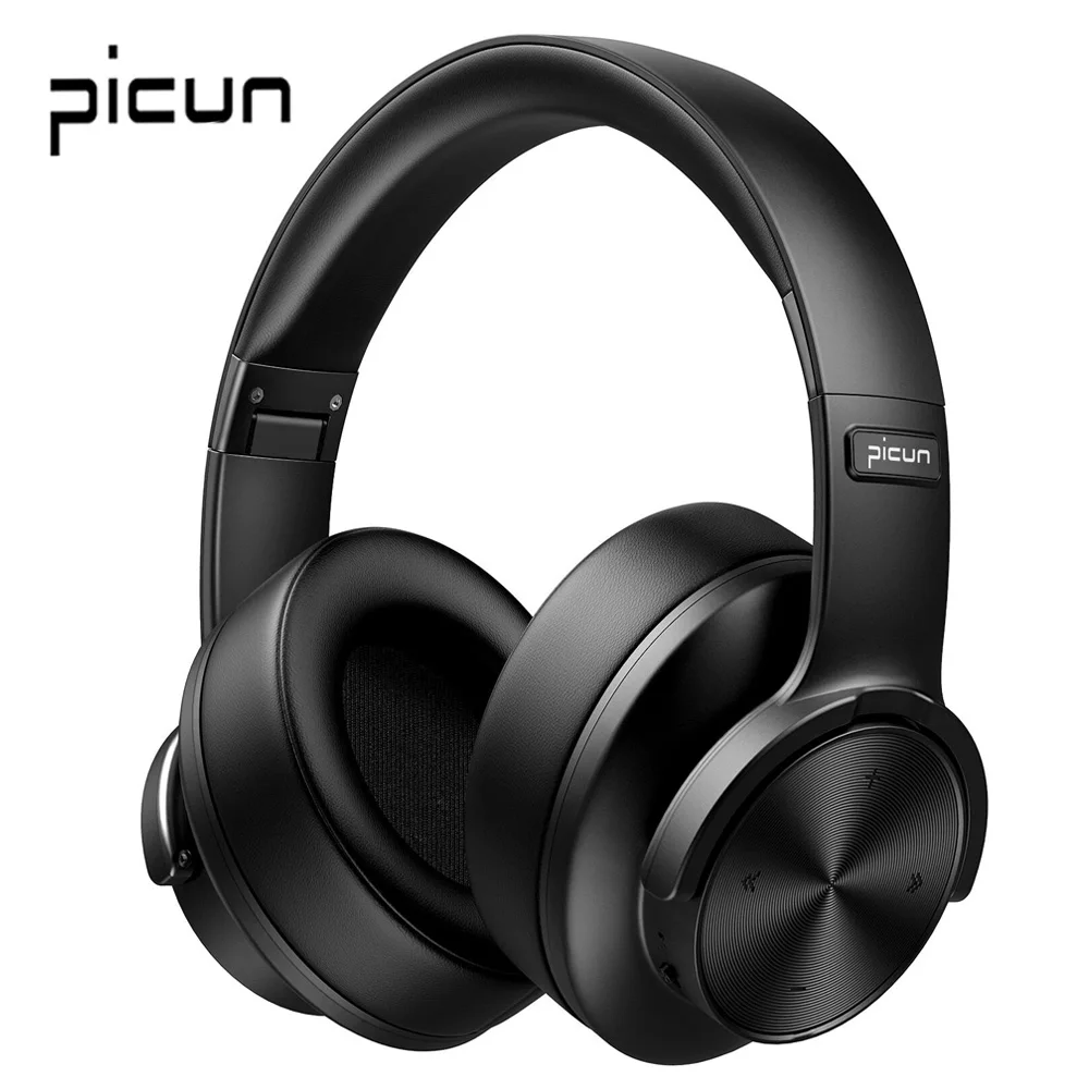 Picun B8 Bluetooth наушники сенсорный Управление Беспроводной с микрофоном за ухо TF
