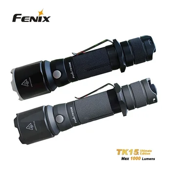 Fenix TK15UE Ultimate Edition CREE XP-L HI V3 LED 1000 lumens Tactical Flashlight for search, rescue and military
Fenix TK15UE Ultimate Edition CREE XP-L HI V3 LED 1000 lumens Tactical Flashlight for search, rescue and military