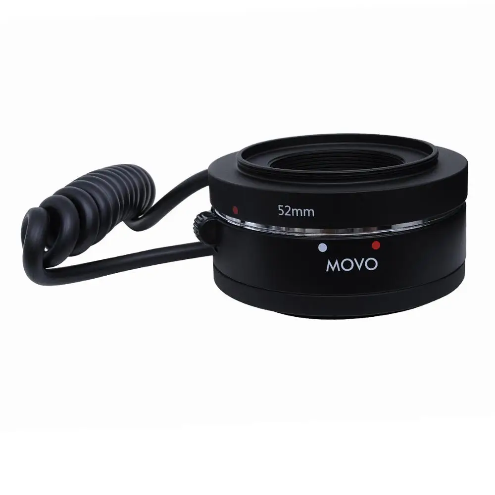 Movo Photo EXT-C5 Reverse Auto-Focus Macro Lens Adapter for Canon EOS EF/EF-S Mount
Movo Photo EXT-C5 Reverse Auto-Focus Macro Lens Adapter for Canon EOS EF/EF-S Mount