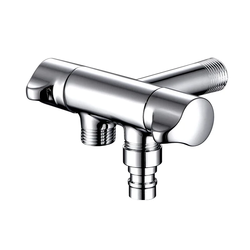Toilet copper multi-functional faucet one in two out three-way angle valve bathroom toilet partner woman washer
Toilet copper multi-functional faucet one in two out three-way angle valve bathroom toilet partner woman washer