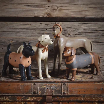 American Retro Dog Animal Art Sculpture Art Dachshund Statue Ornaments Resin Craft Modern Home Decoration Furnishings R4393
American Retro Dog Animal Art Sculpture Art Dachshund Statue Ornaments Resin Craft Modern Home Decoration Furnishings R4393