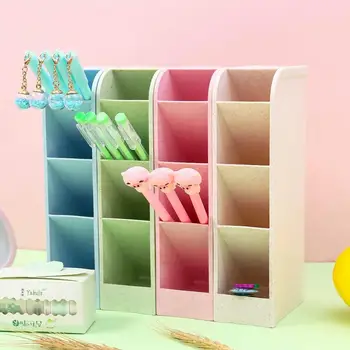 Creative Multifunctional 4 Grid Desktop Organizer Pen Holder Makeup Storage Box School Office Accessories Stationery
Creative Multifunctional 4 Grid Desktop Organizer Pen Holder Makeup Storage Box School Office Accessories Stationery
