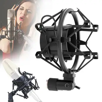 1Pc Professional Microphone Shock Mount Adjustable Spider Microphone Clip Broadcast Recording Spider Condenser Studio Holder
1Pc Professional Microphone Shock Mount Adjustable Spider Microphone Clip Broadcast Recording Spider Condenser Studio Holder