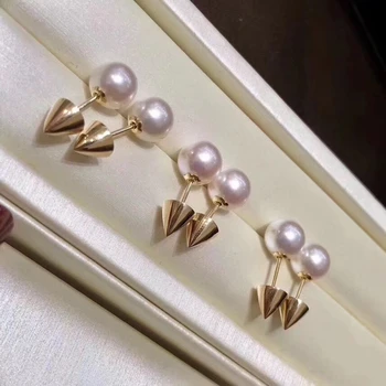 European Genuine 18K Yellow Gold Earrings Settings Mountings Findings Component AU750 Jewelry Stud Earrings Women Nice Gift
European Genuine 18K Yellow Gold Earrings Settings Mountings Findings Component AU750 Jewelry Stud Earrings Women Nice Gift