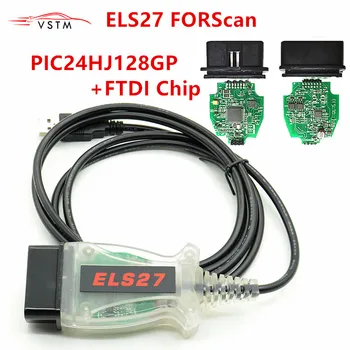 ELS27 FORScan Scanner For Ford/Mazda/Lincoln/Mercury Vehicles ELS27 FORScan Scanner OBD2 Diagnostic Cable Support ELM327 J2534
ELS27 FORScan Scanner For Ford/Mazda/Lincoln/Mercury Vehicles ELS27 FORScan Scanner OBD2 Diagnostic Cable Support ELM327 J2534