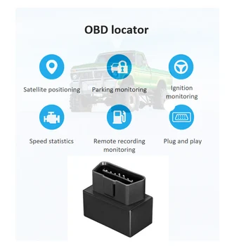 2020 Mini OBD2 GPS Tracker Plug Play Vehicle Tracking Device GPS locator OBDII With Online Software And APP
2020 Mini OBD2 GPS Tracker Plug Play Vehicle Tracking Device GPS locator OBDII With Online Software And APP